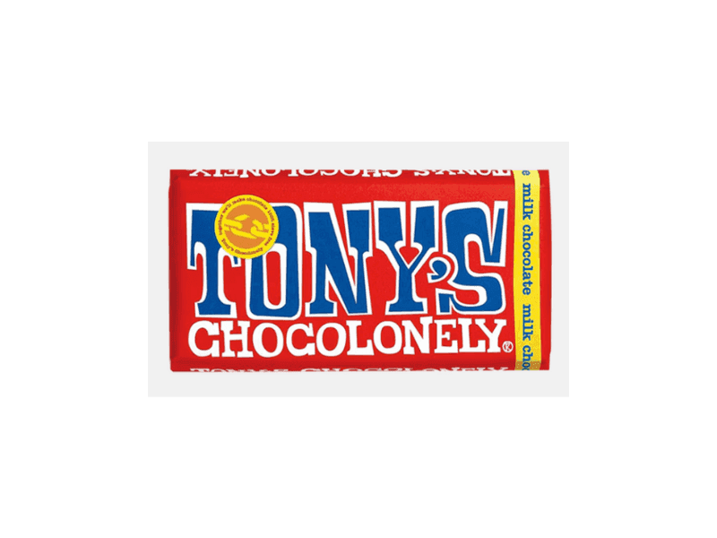 Indulgent large Tony’s Chocolonely bar perfect for corporate gifting