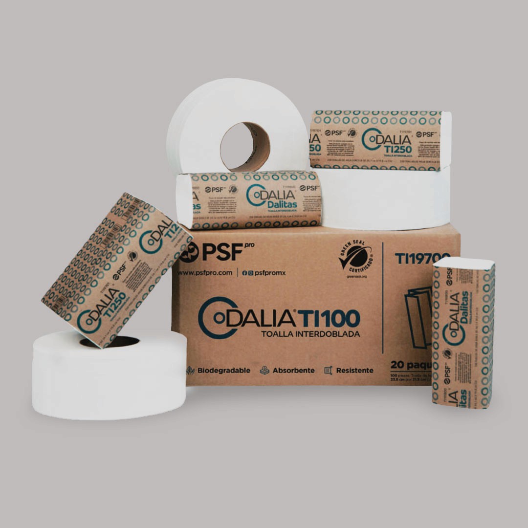 productos de papel, rollos de papel.