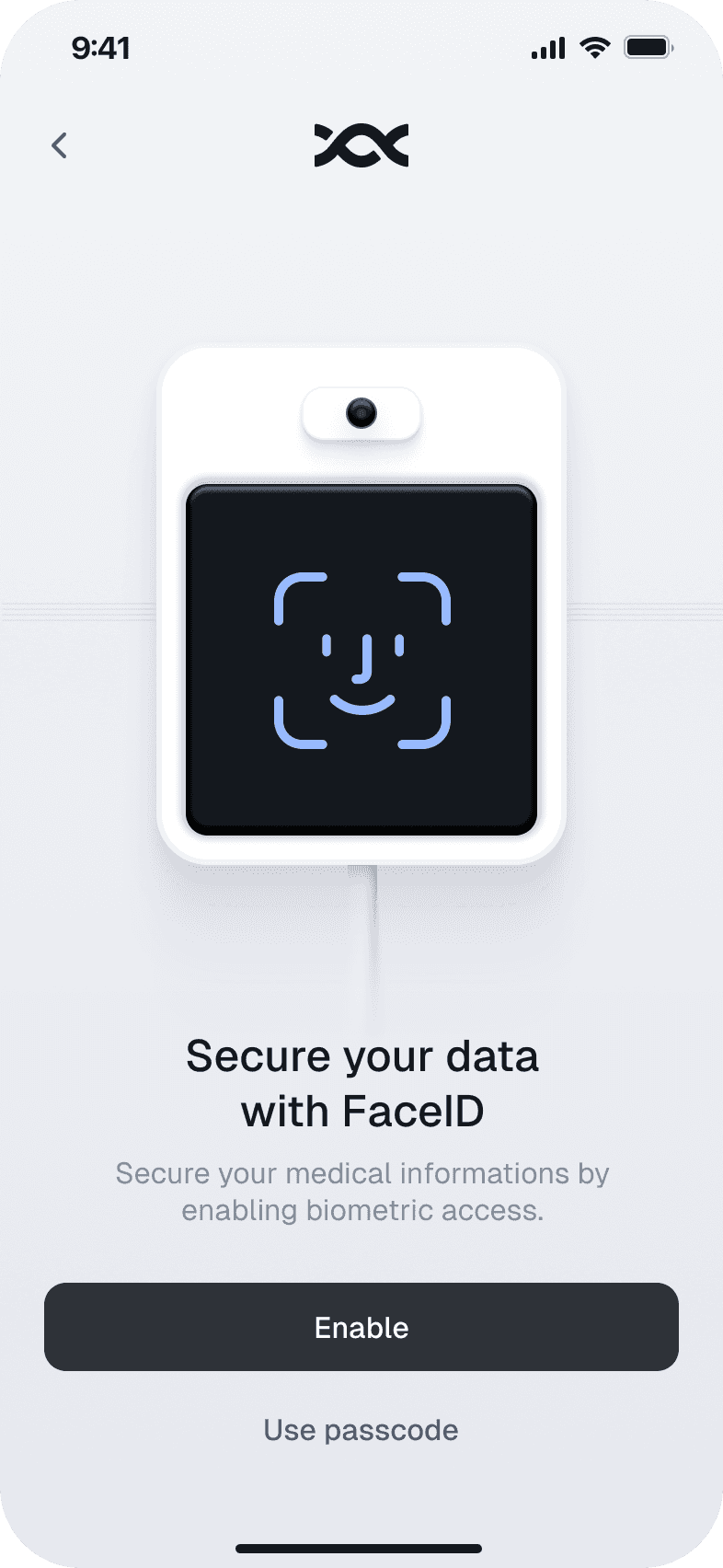 Biomarkers App Mobile App design
