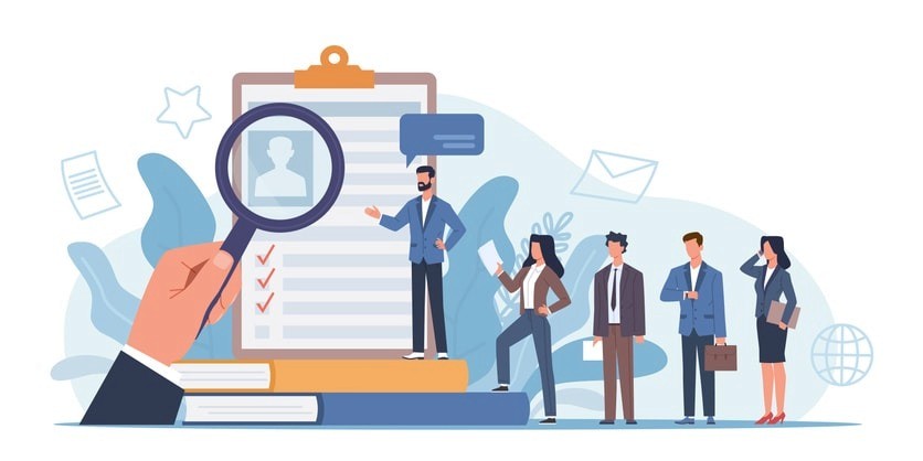 An image showcasing a recruitment event for potential board members.