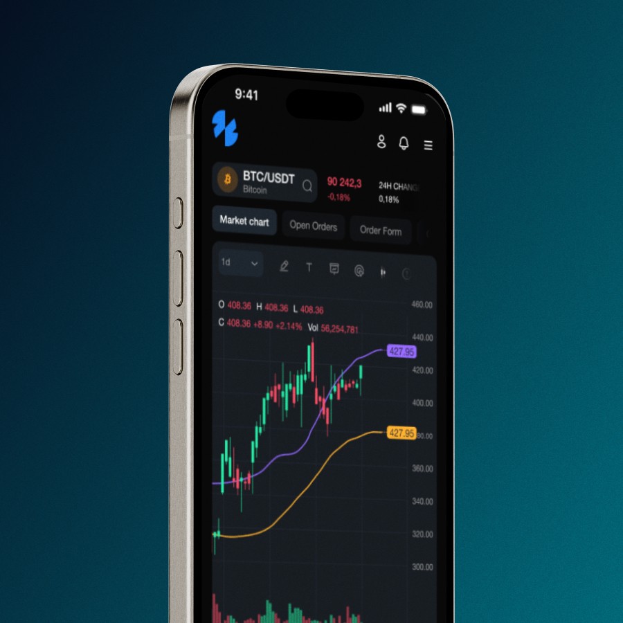 An example of the Work&Go booking web app interface, developed by Codeska.