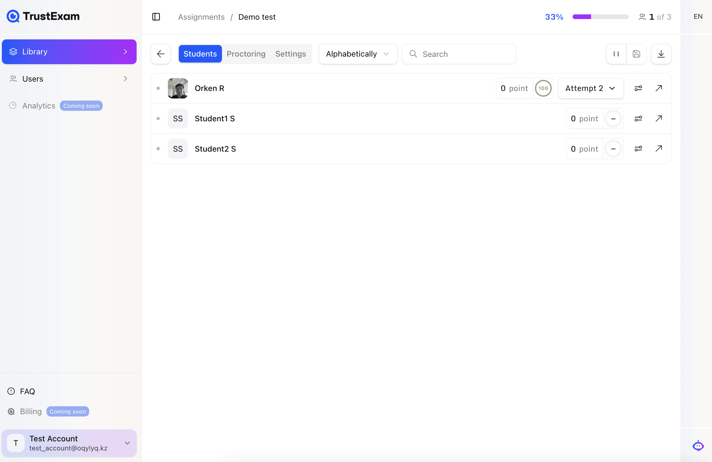 Managing Assignments — screenshot 14