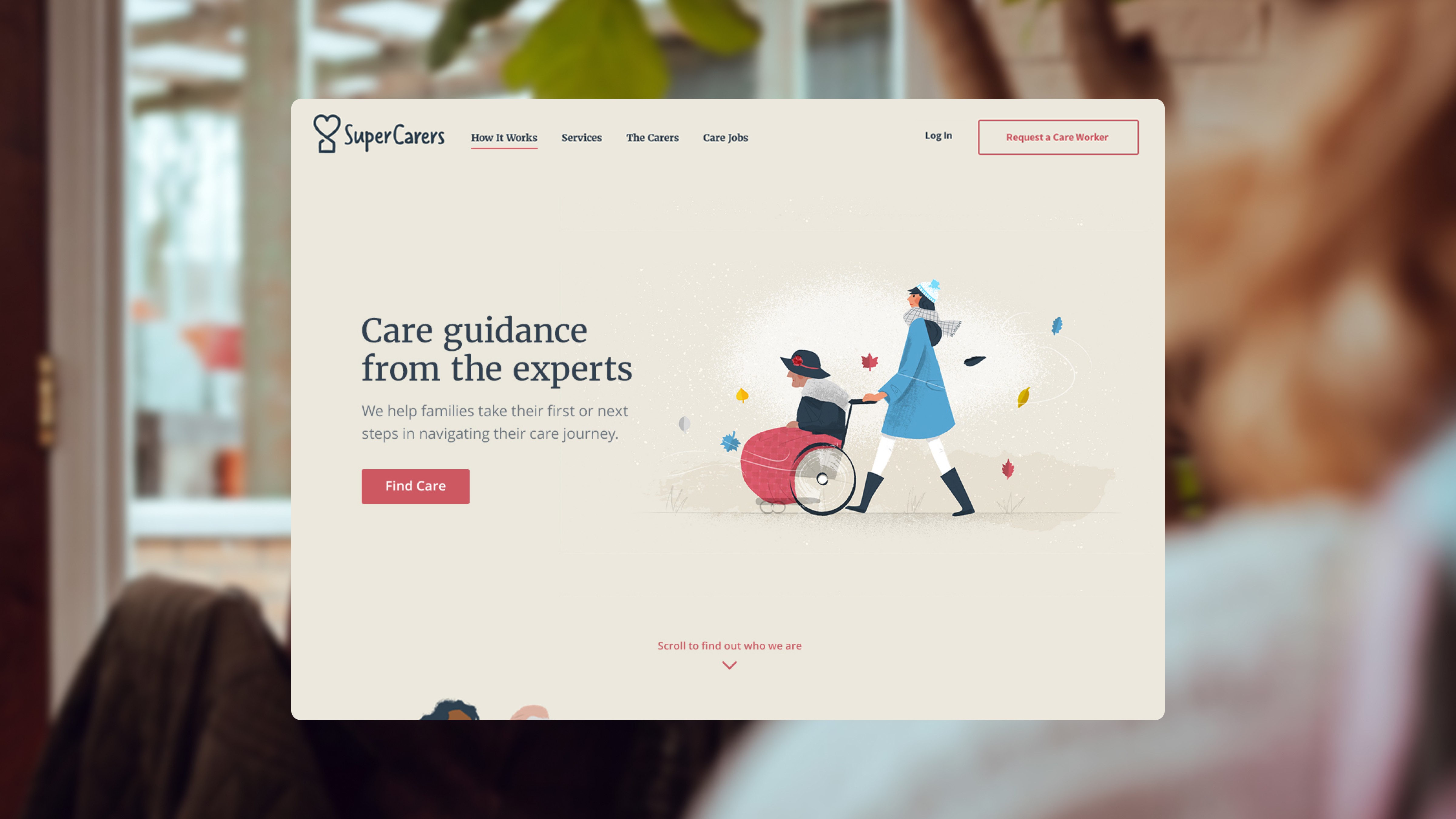 SuperCarers UI