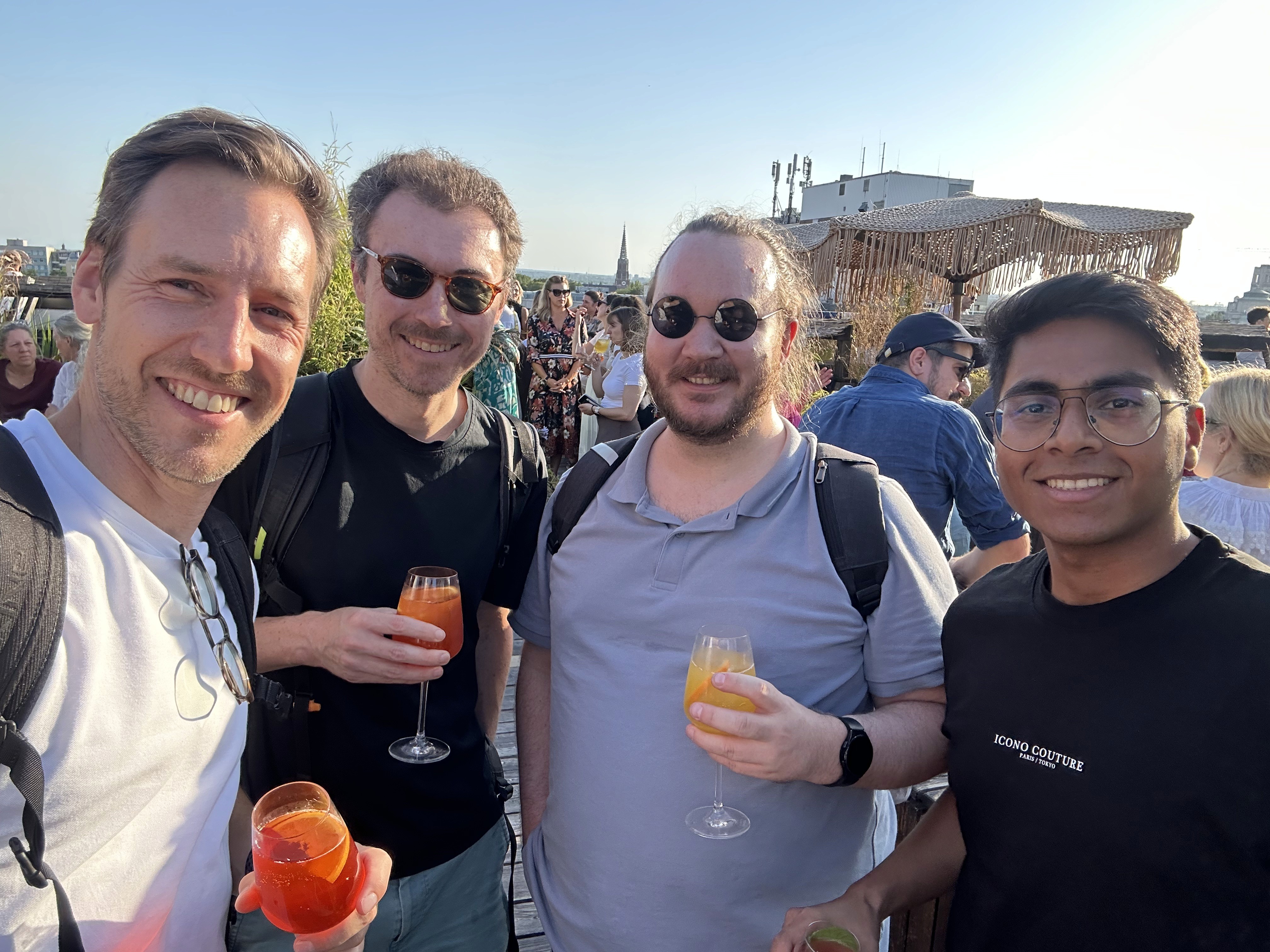 Cambrion engineering team workshop after work