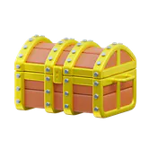 Free 3D treasure chest icon