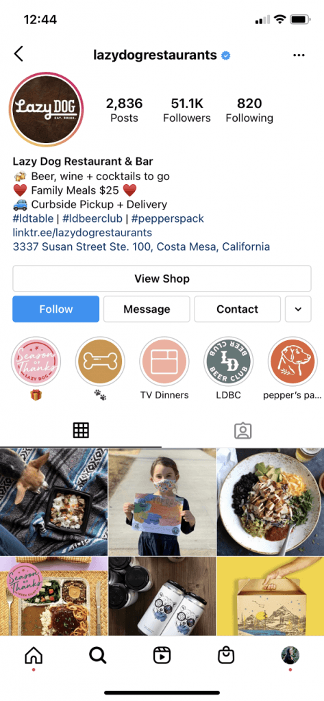 Instagram UGC contest