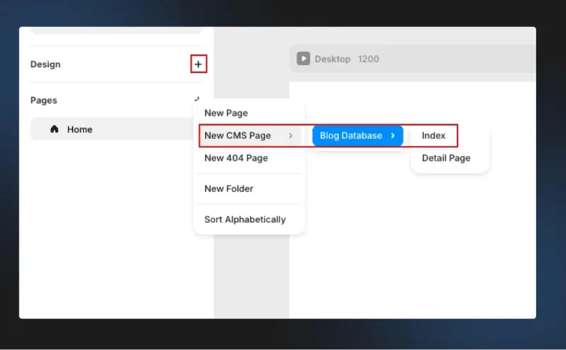 Create Blog Listing Page