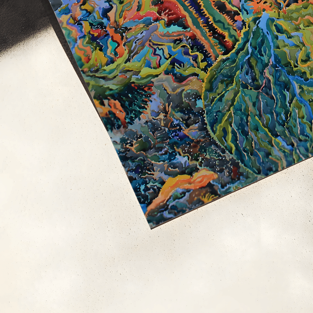 premium art poster and canvas prints, with originals available, from QART , of the artwork " Sunflowers "