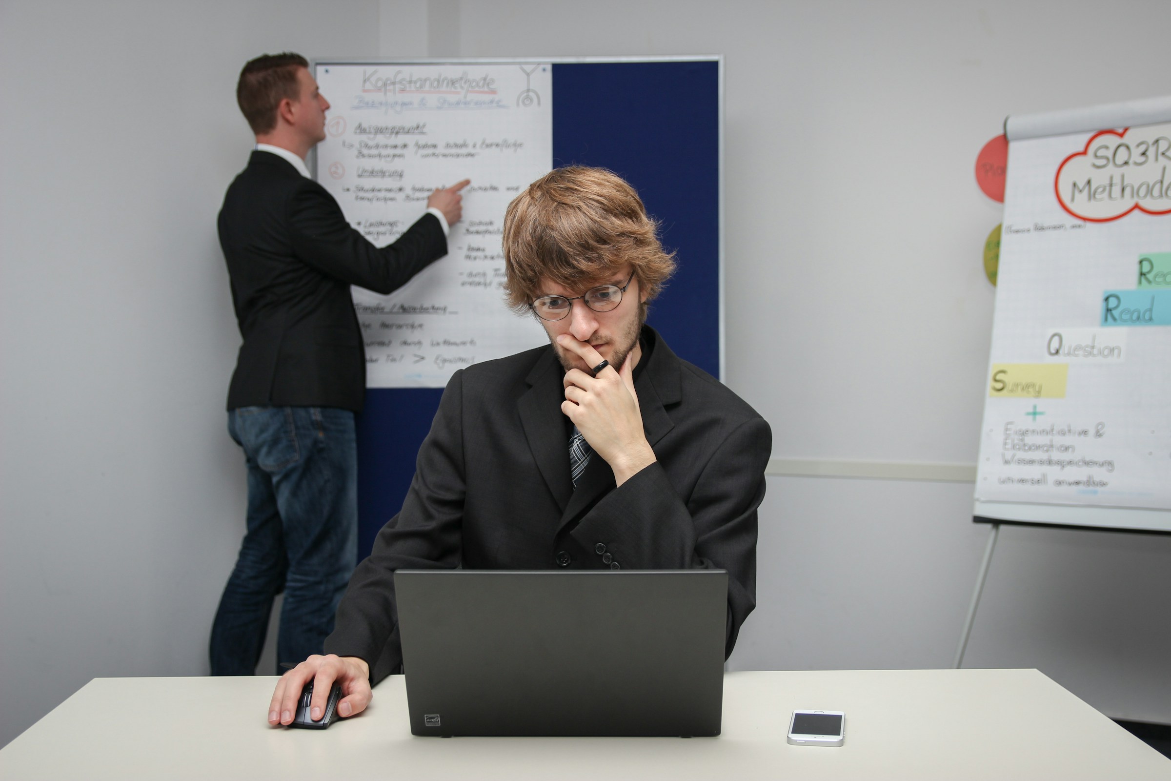 man trying to find data - Which Research Tool Is Best Suited to Gathering Qualitative Market Data