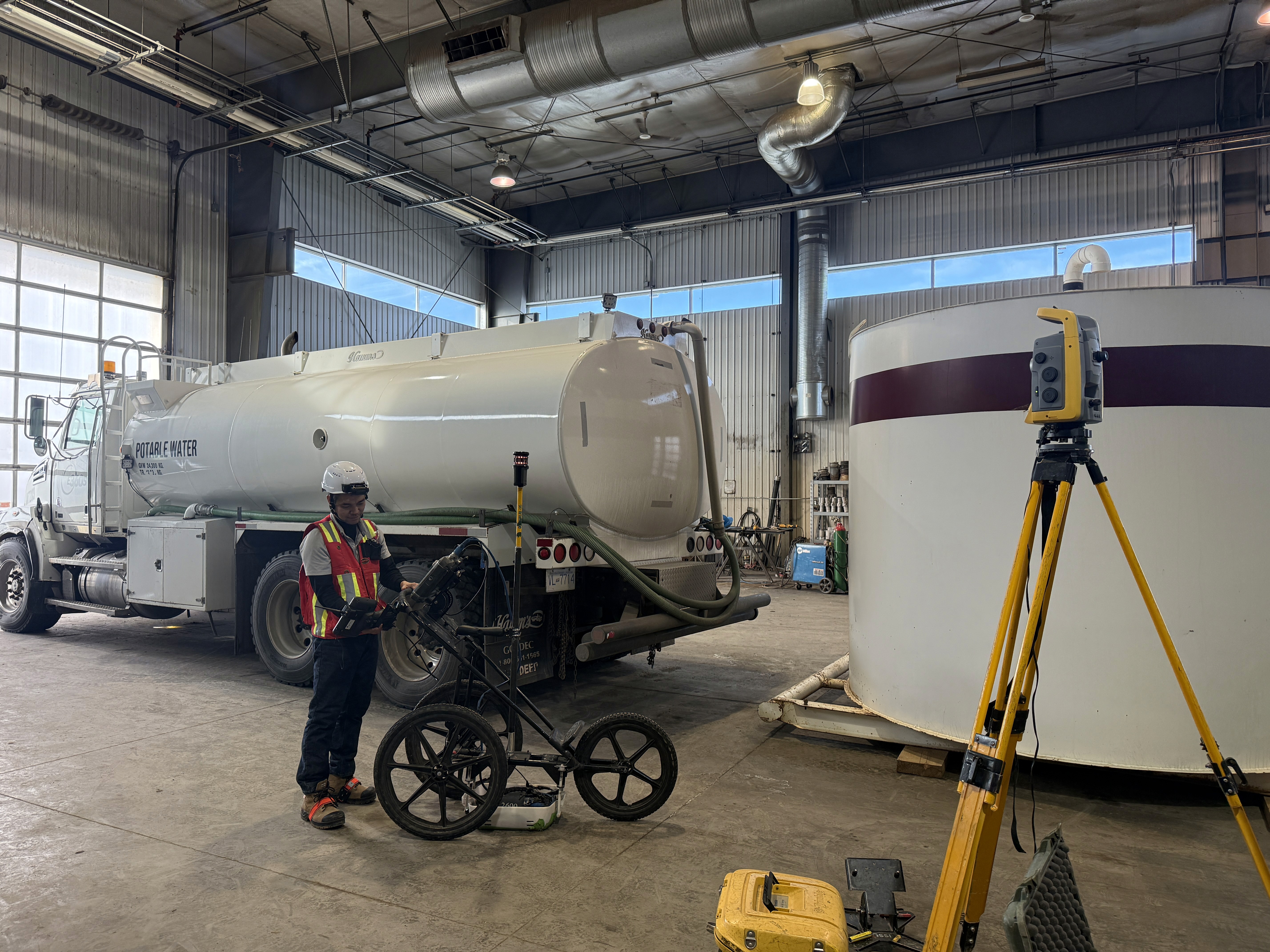 Team members working in a coffee shop