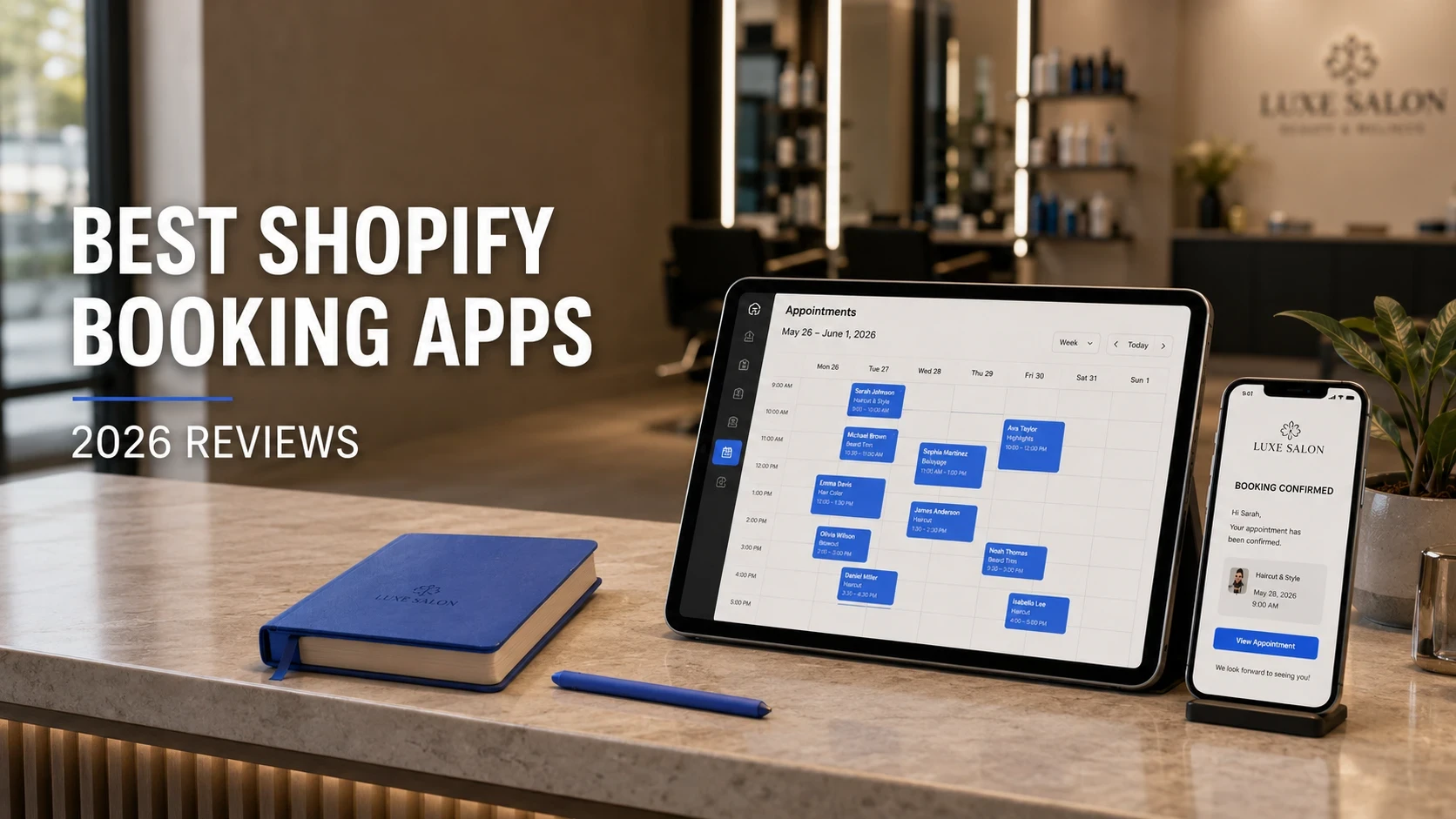 Top 4 Shopify Booking Apps