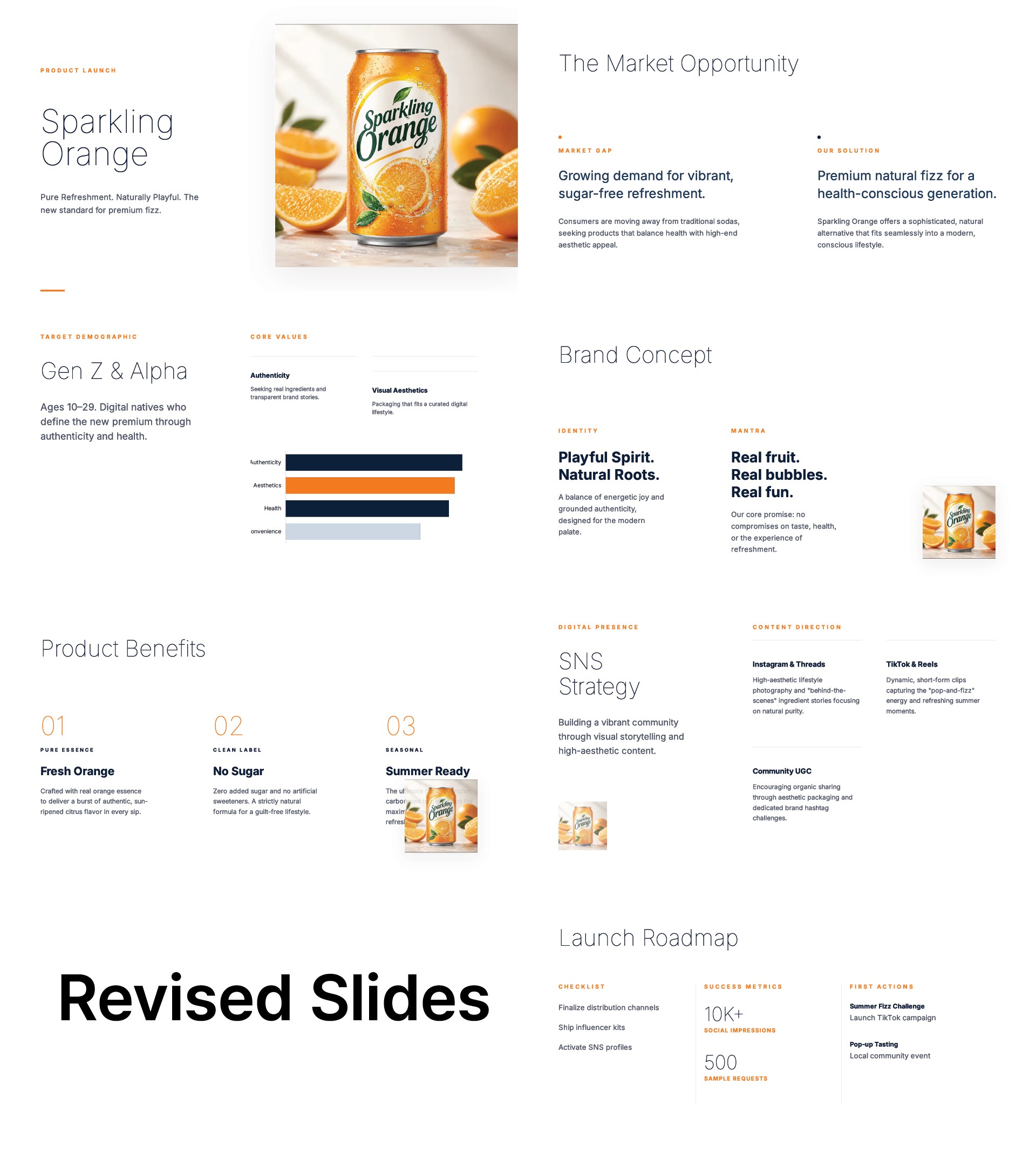 Image caption: Refine the design direction without changing the presentation structure or product facts.