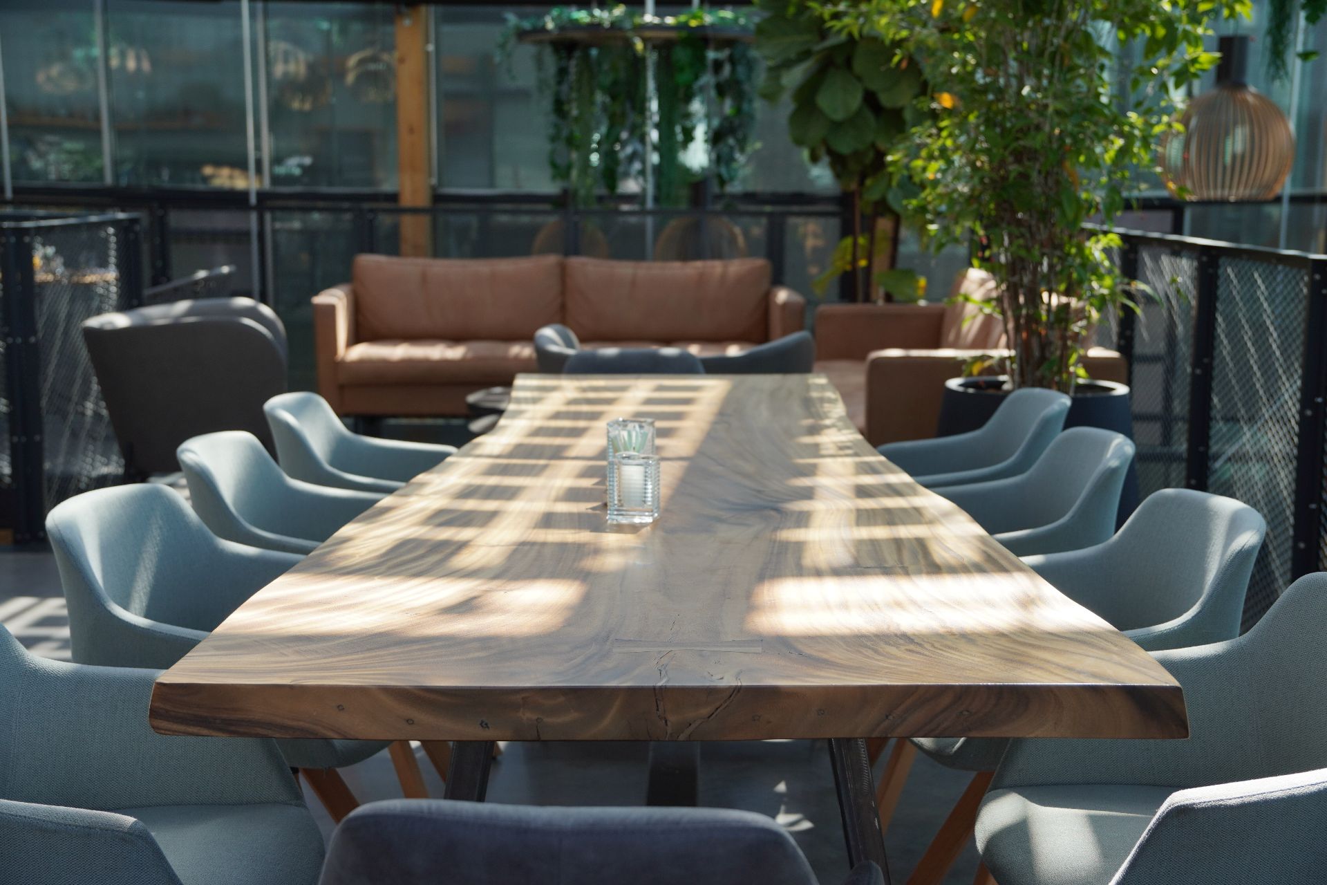 Jackys Glashaus von innen