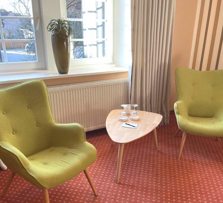 Doppelzimmer Sitzgruppe