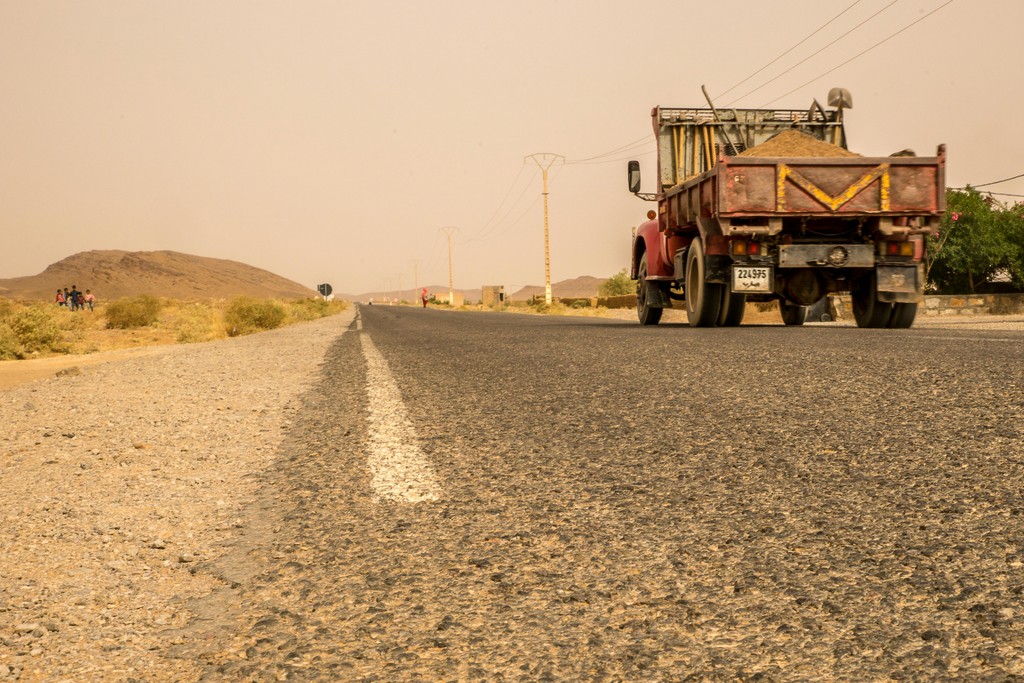 Truck Carrying Sand