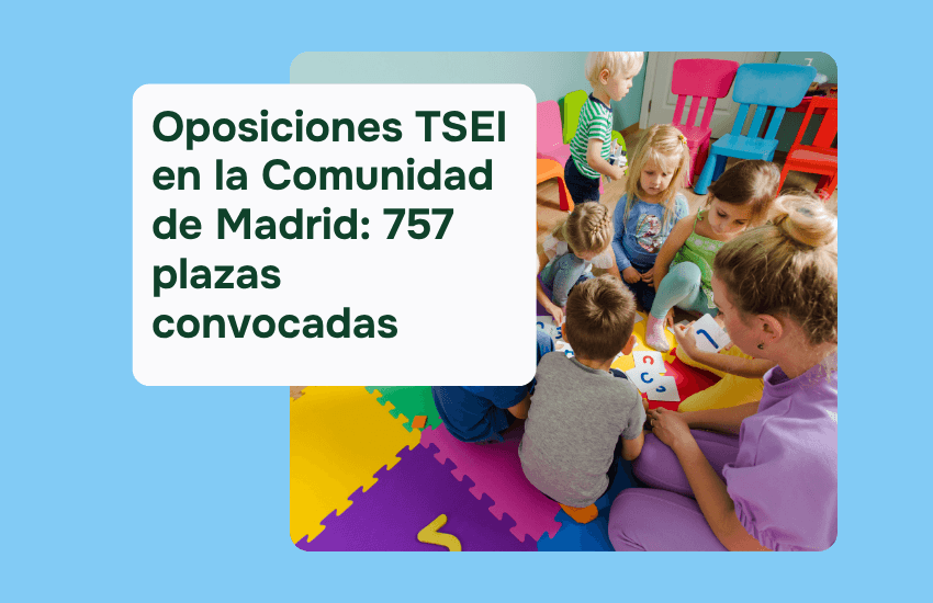 Plazas convocadas oposiciones técnico educación infantil 