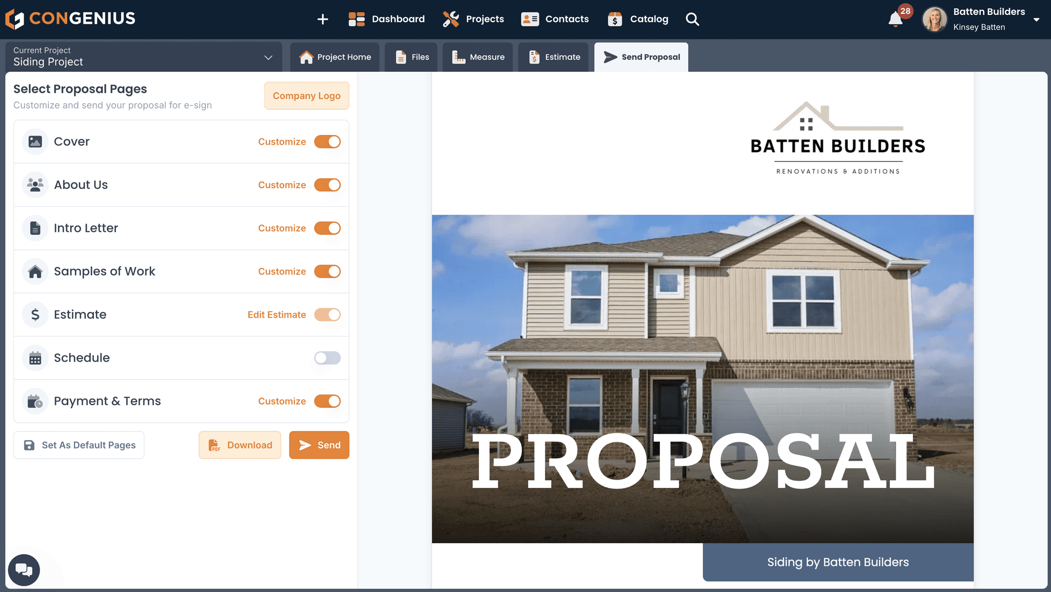 siding proposal software