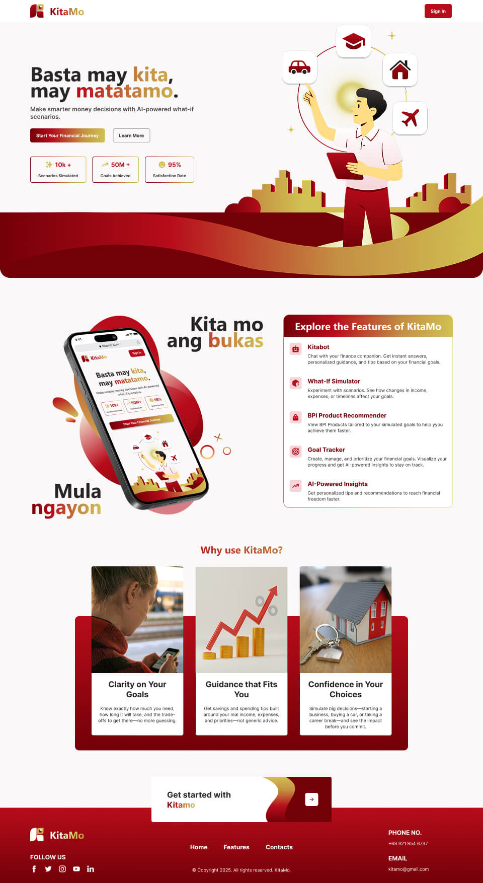 KitaMo - Landing Page