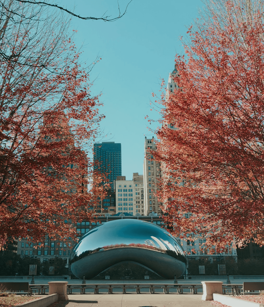 Cloud Gate, Chicago at daytime