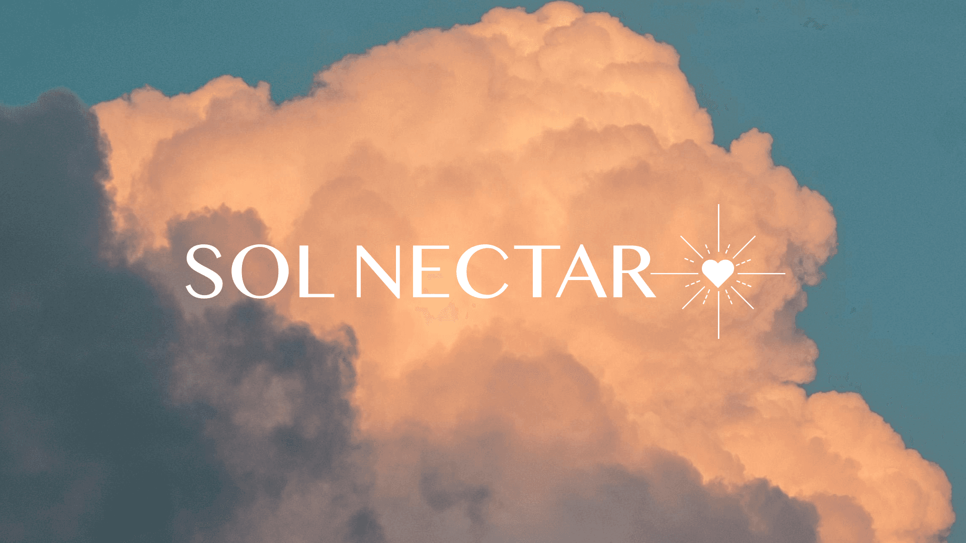 sol nectar logo on clouds