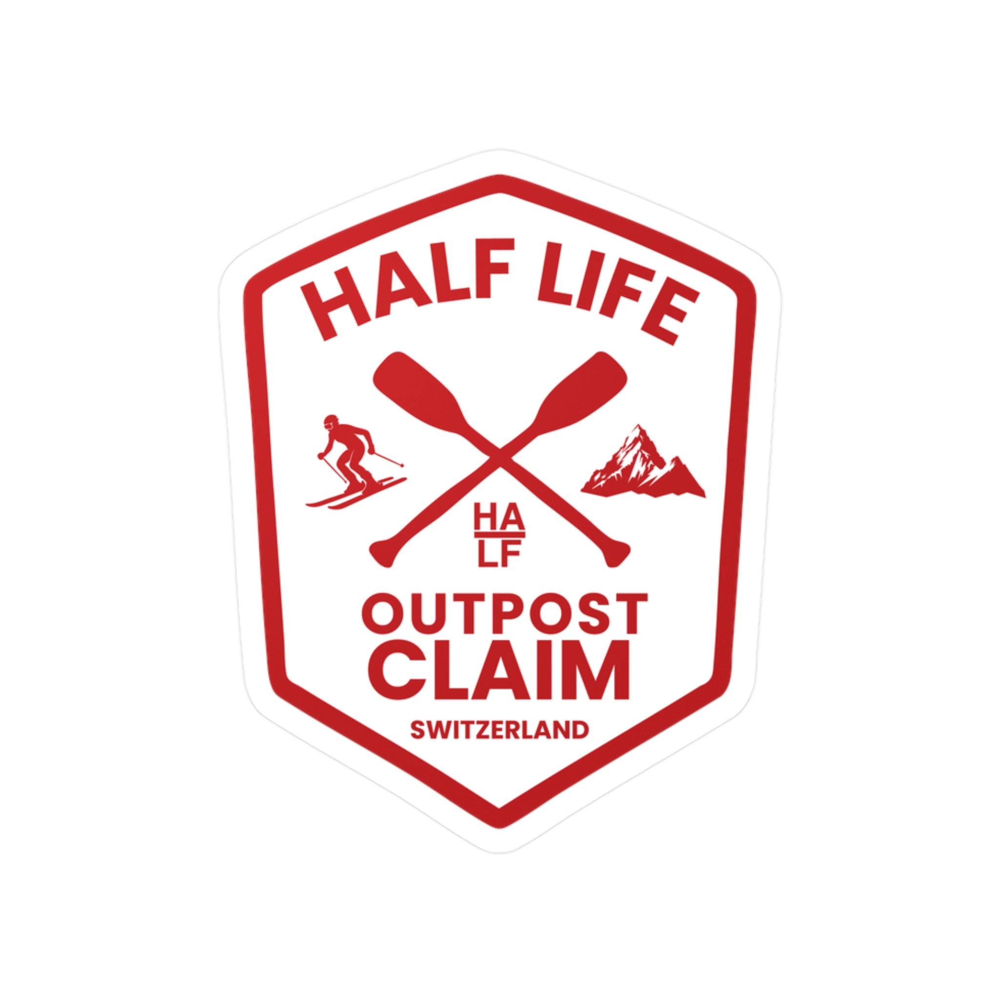 Switzerland Kiss-Cut Vinyl Decals