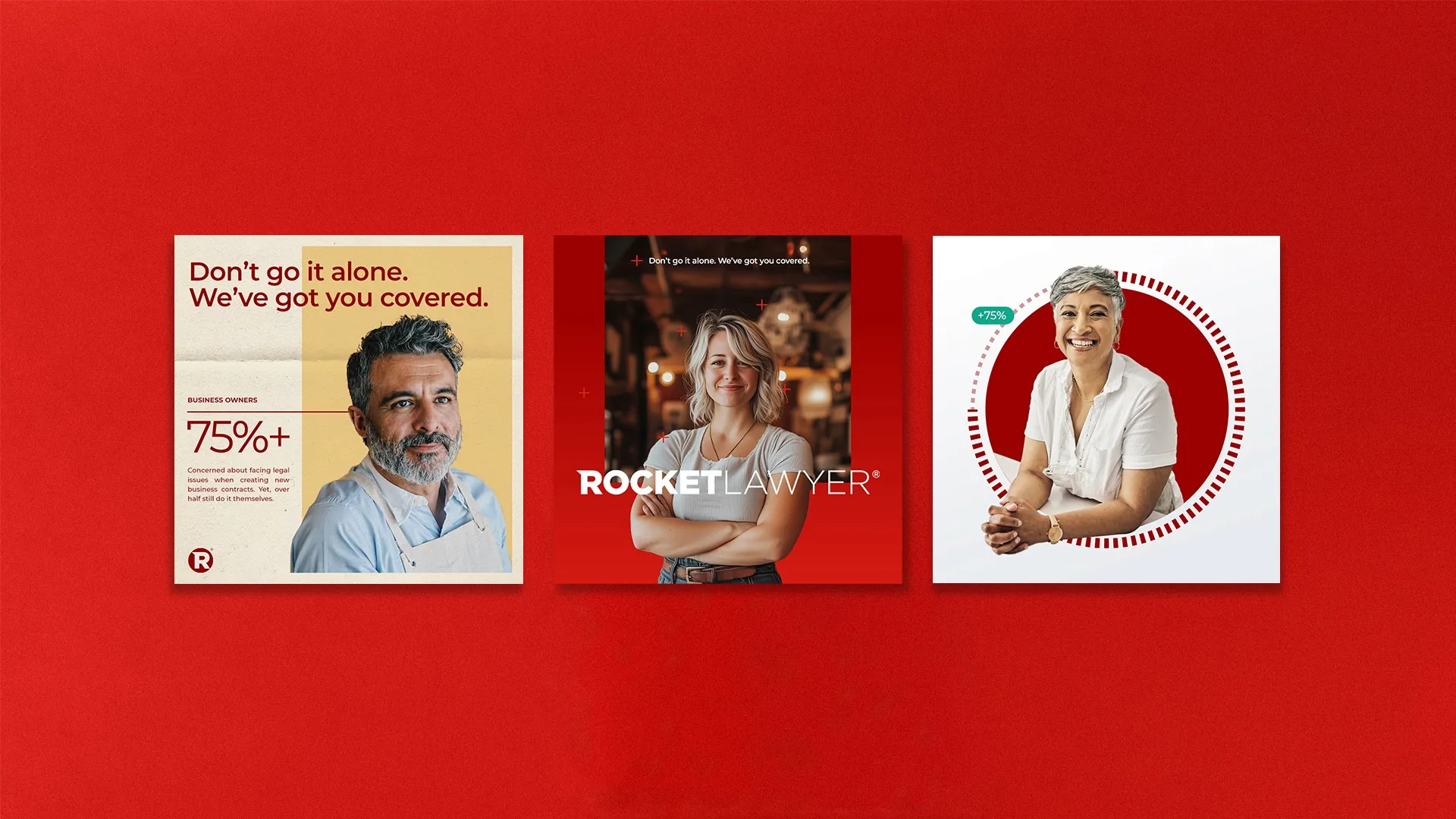 Rocket Lawyer social media campaign design — image 2 by GRNHS