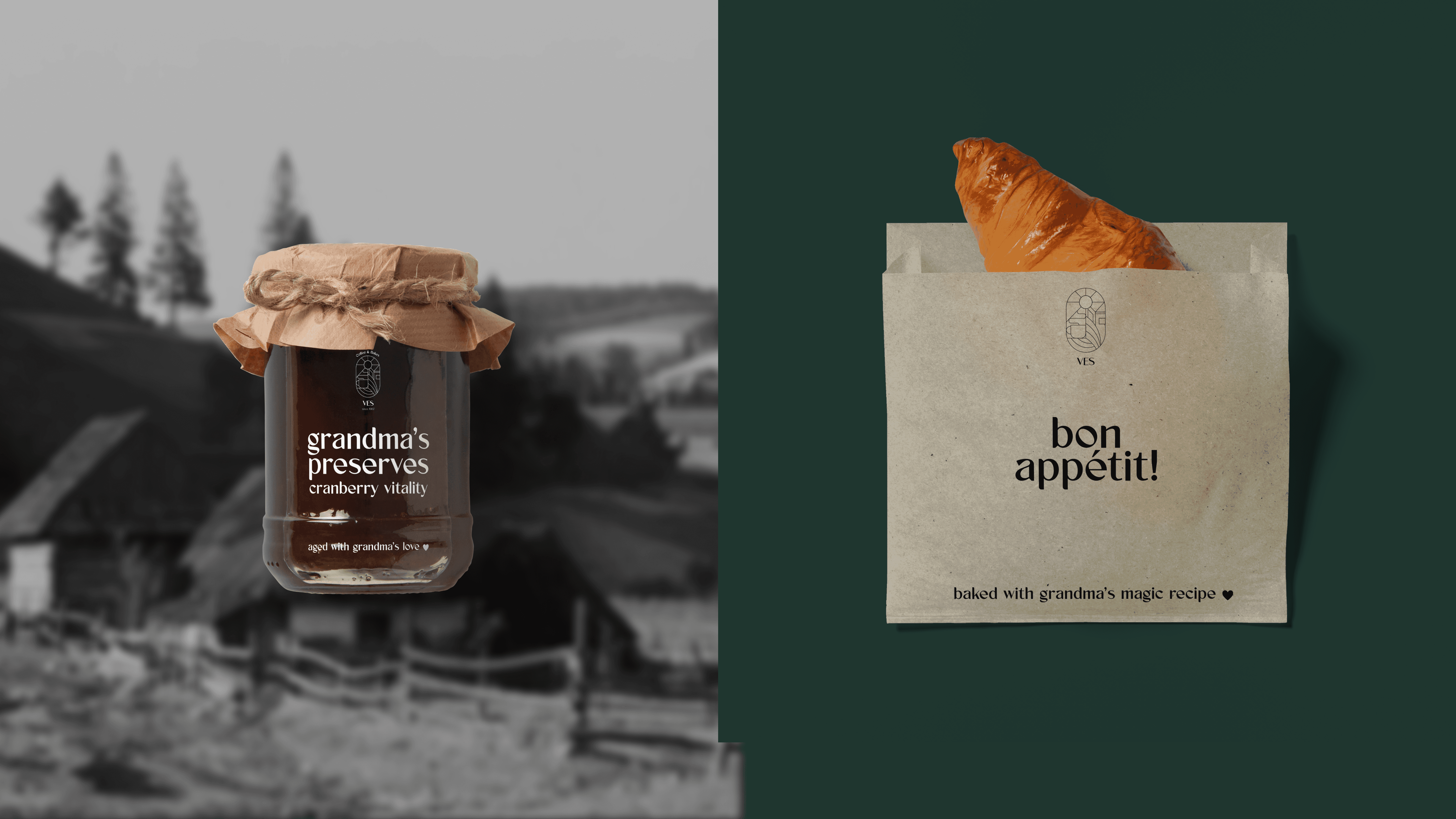 Image showing the design of the labels for bakery pastry 