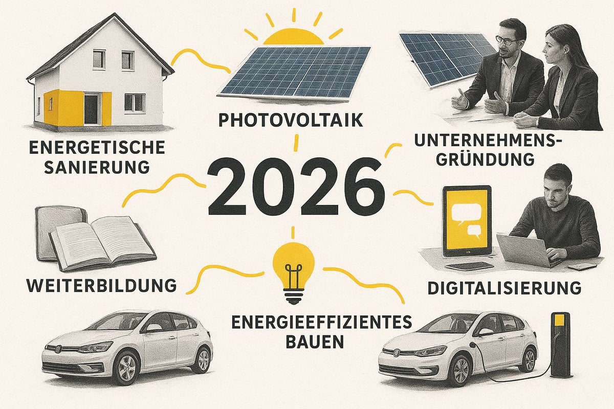 7 Top-Chancen für staatliche Förderung 2026