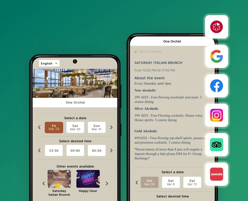 servme-mobile-booking-widget-restaurant-booking-channels