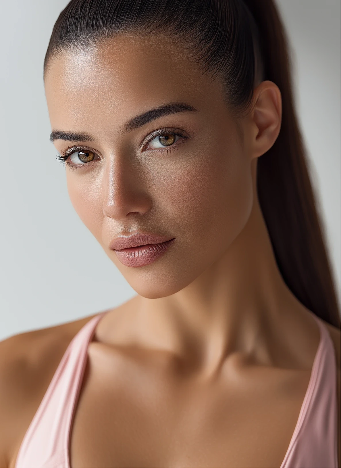 Portrait of yoga instructor