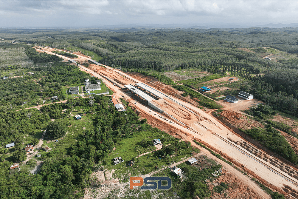 Construction of Highway No. 4