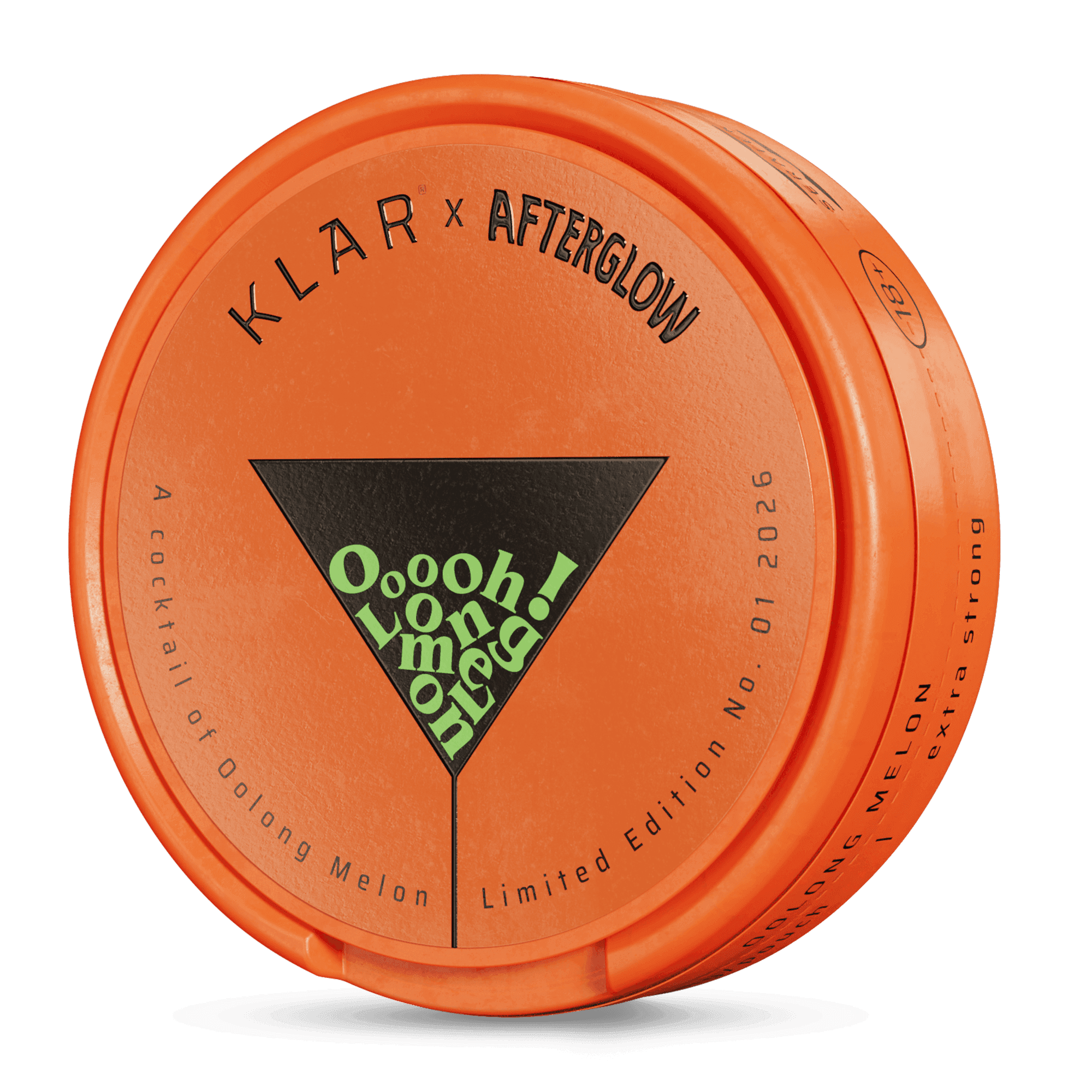 KLAR Bioceramic nicotine pouches in oolong melon