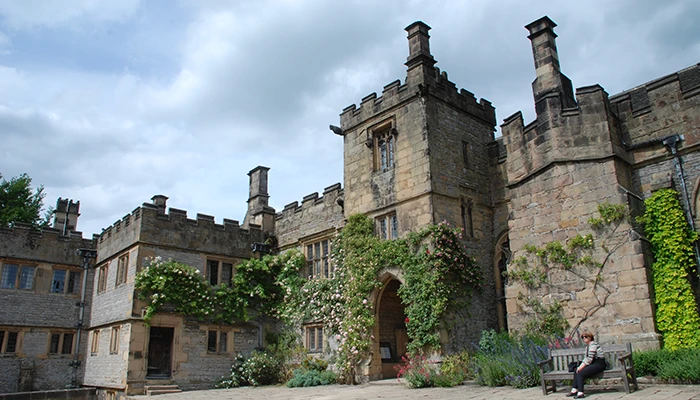Haddon hall derbyshire where Priness bride was filmed