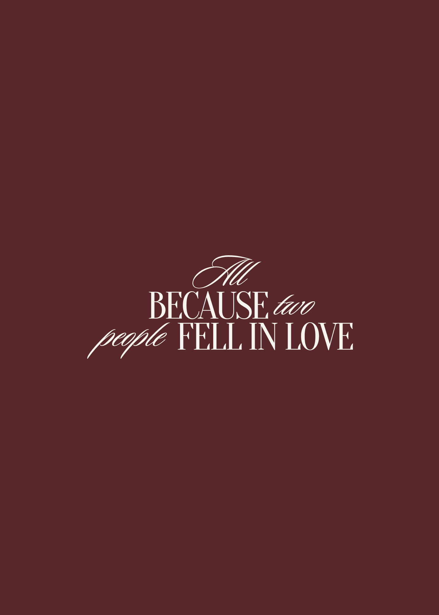 Wedding flowers resting on chair