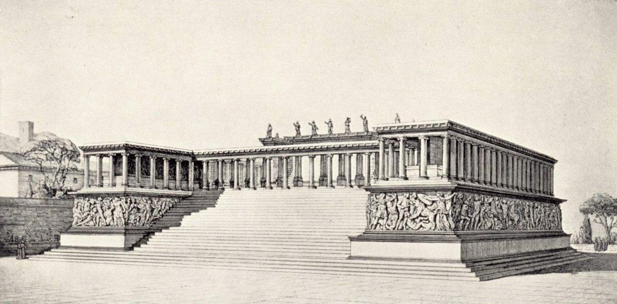 Pergamon bergama zeus sunaÄÄ± ile ilgili gÃ¶rsel sonucu