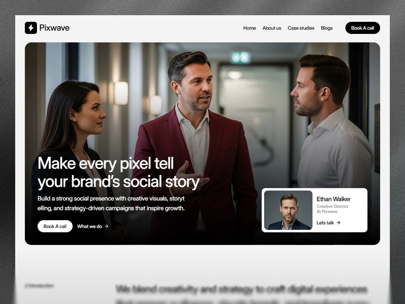 Pixwave Framer Agency Template