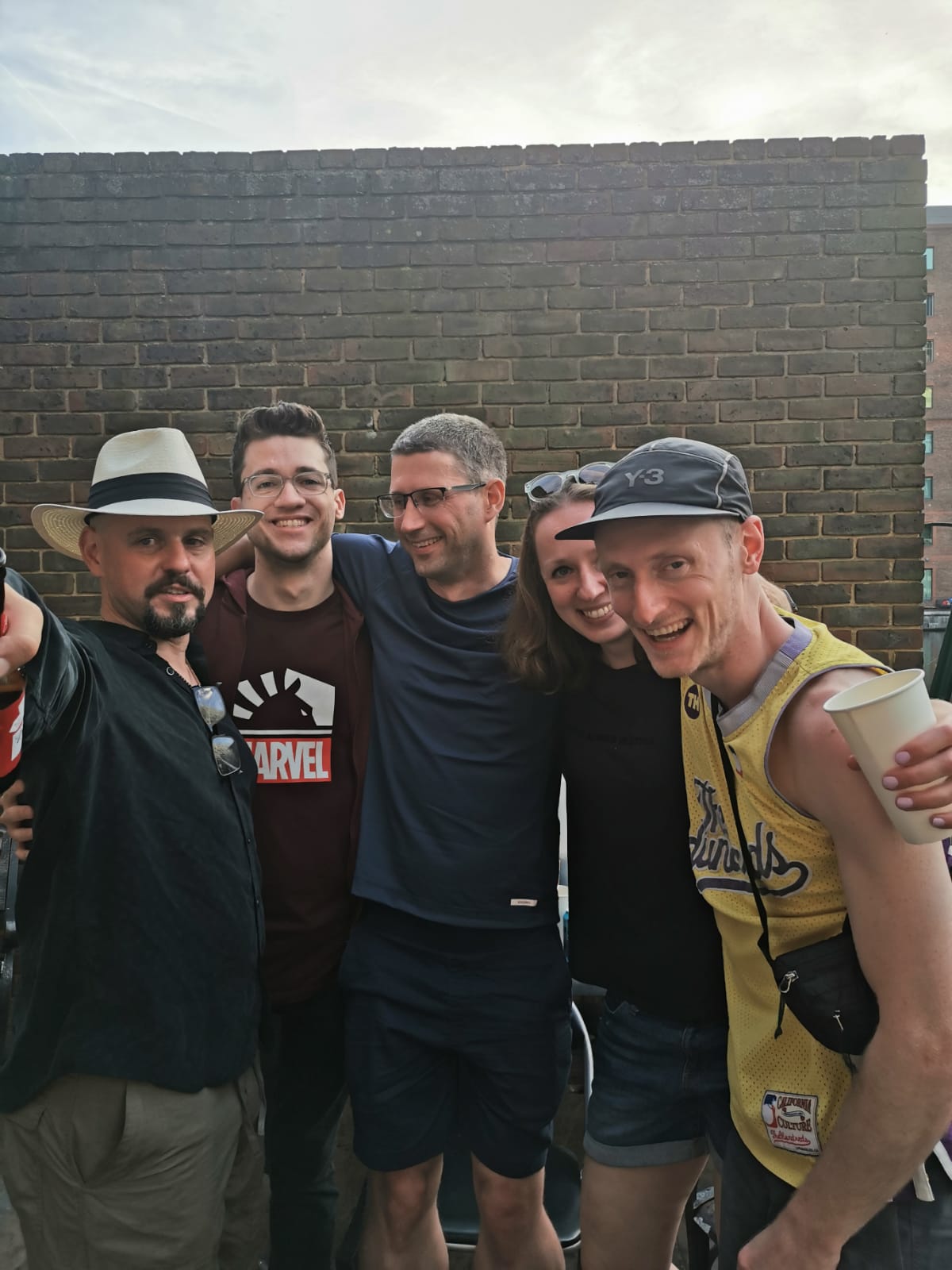 Group photo with Brenden