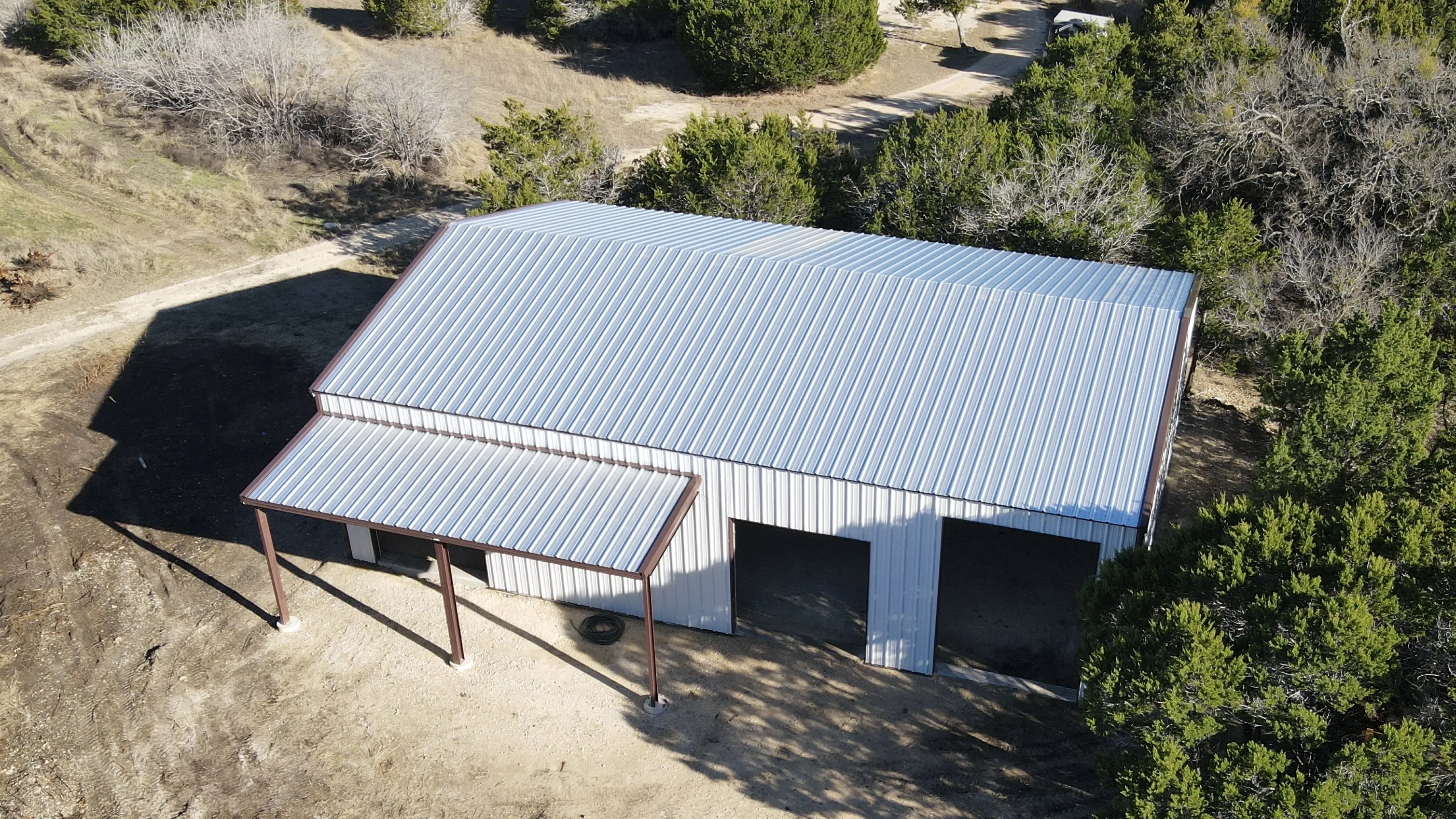 Fix and Finish Custom Metal Building Project Florence, Texas Perks Metal Works 