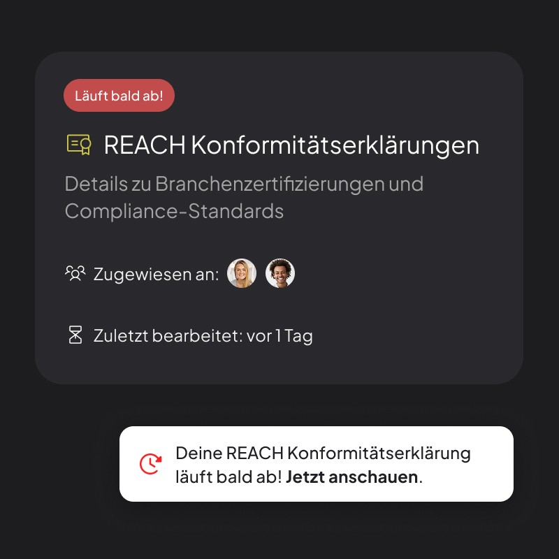 Automatische Erinnerungen