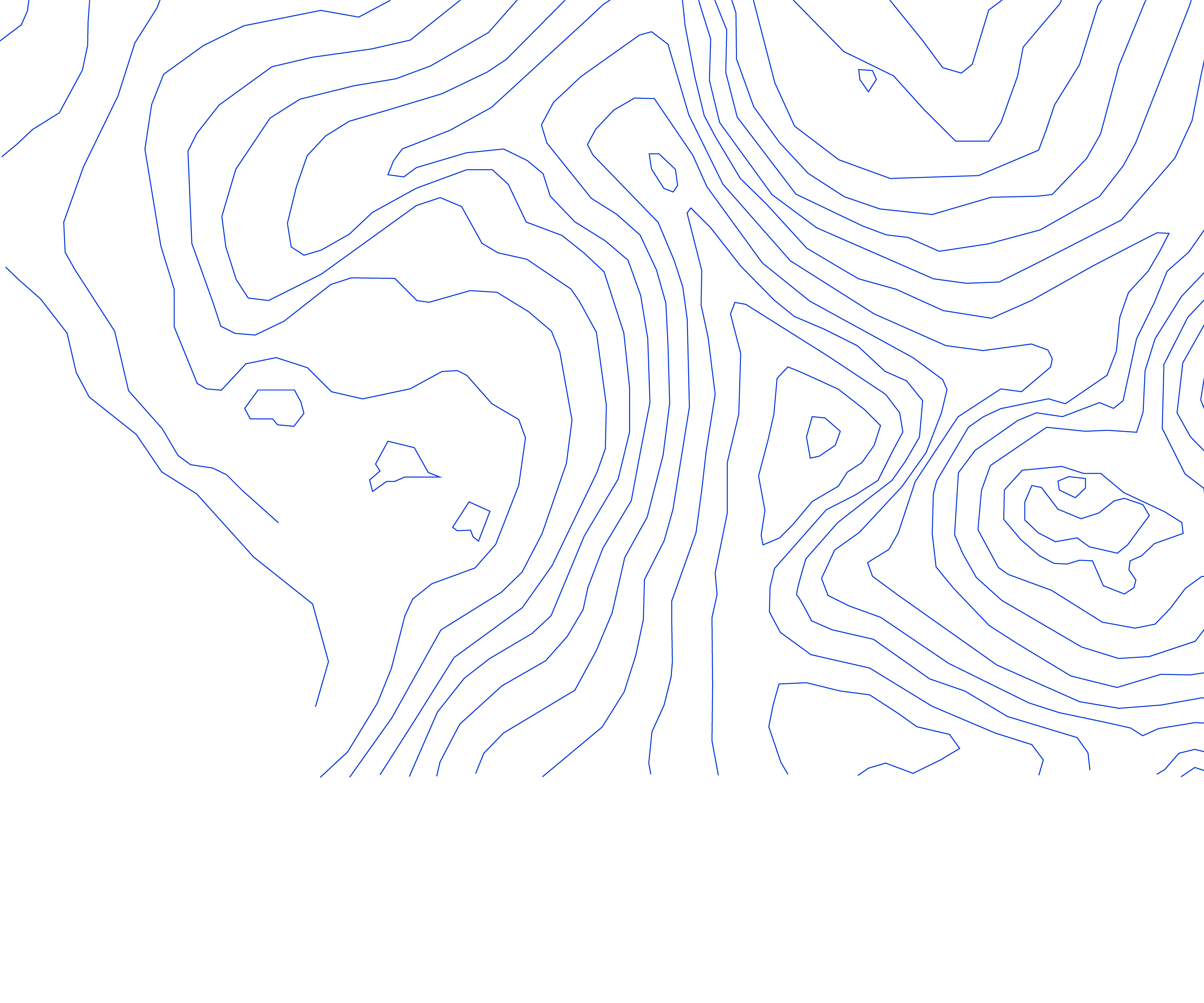topographic lines