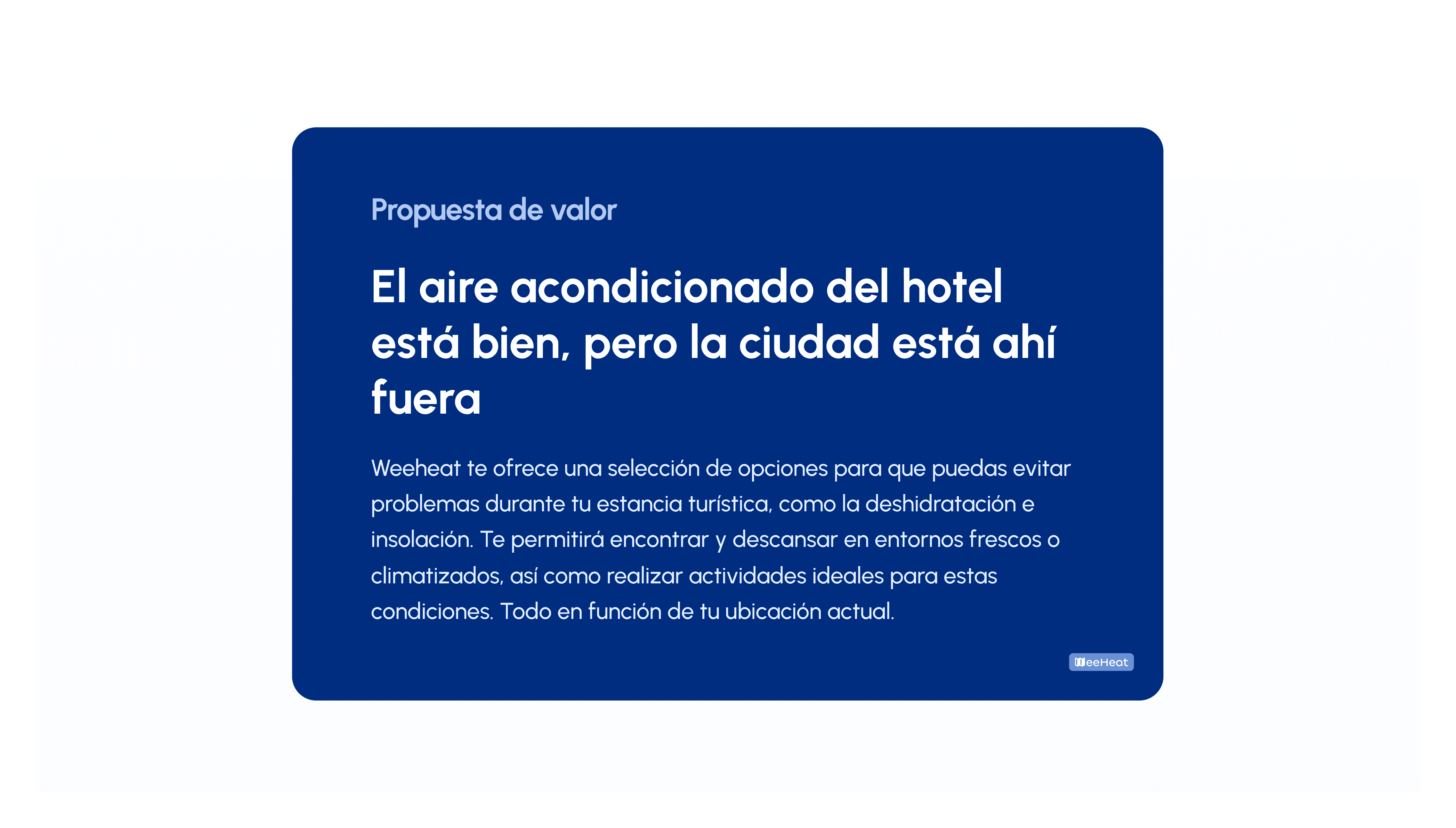 Proceso de Weeheat