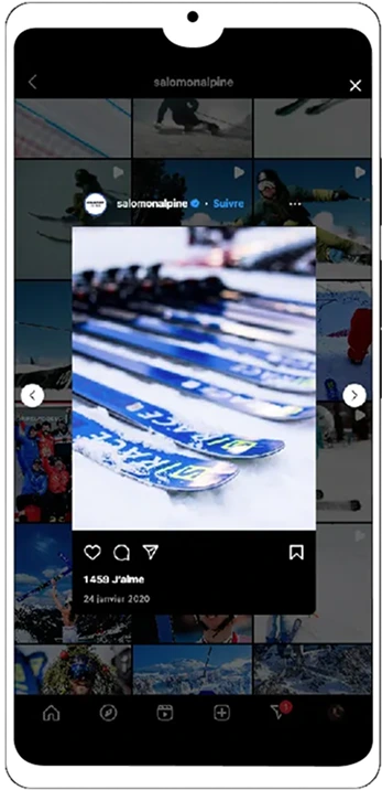capture de post Salomon