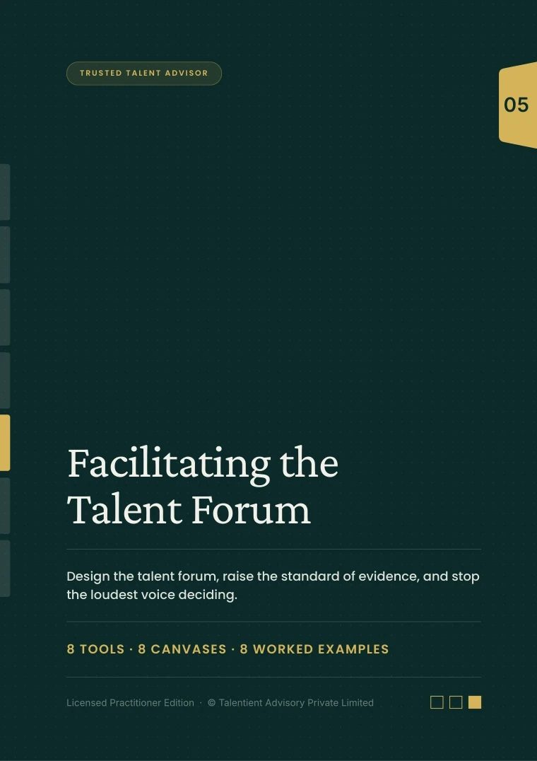 Cover of Facilitating the Talent Forum