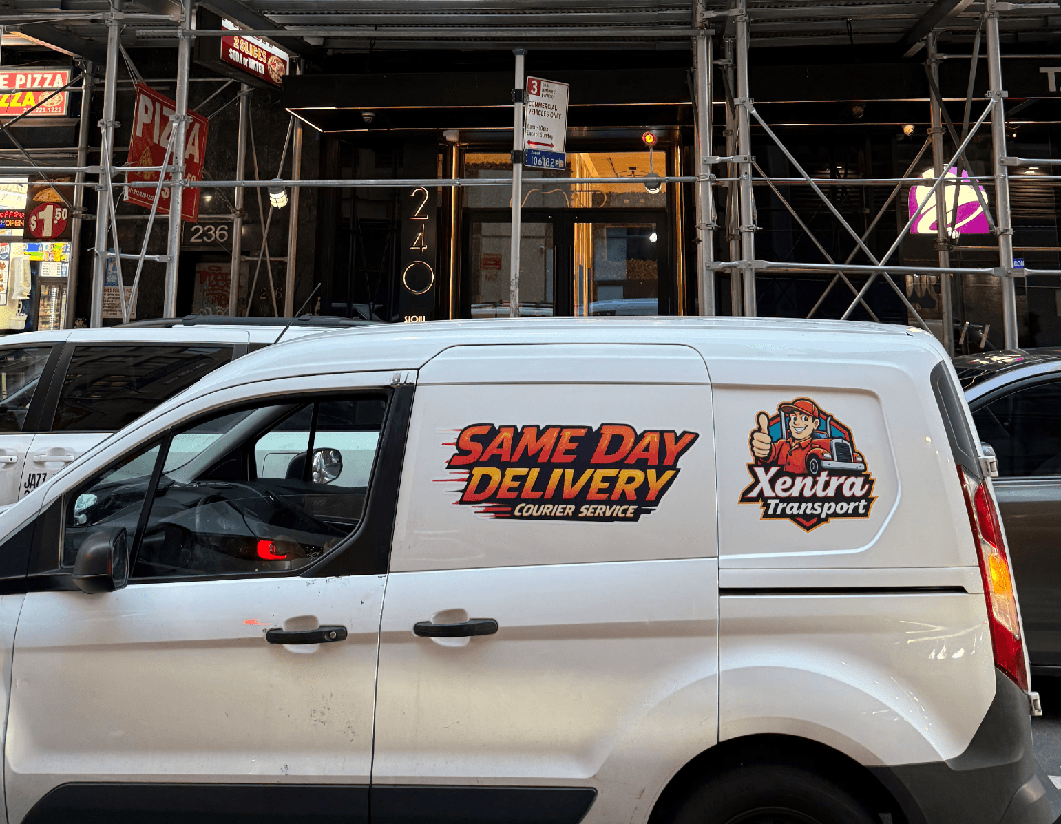 same day delivery van in new york