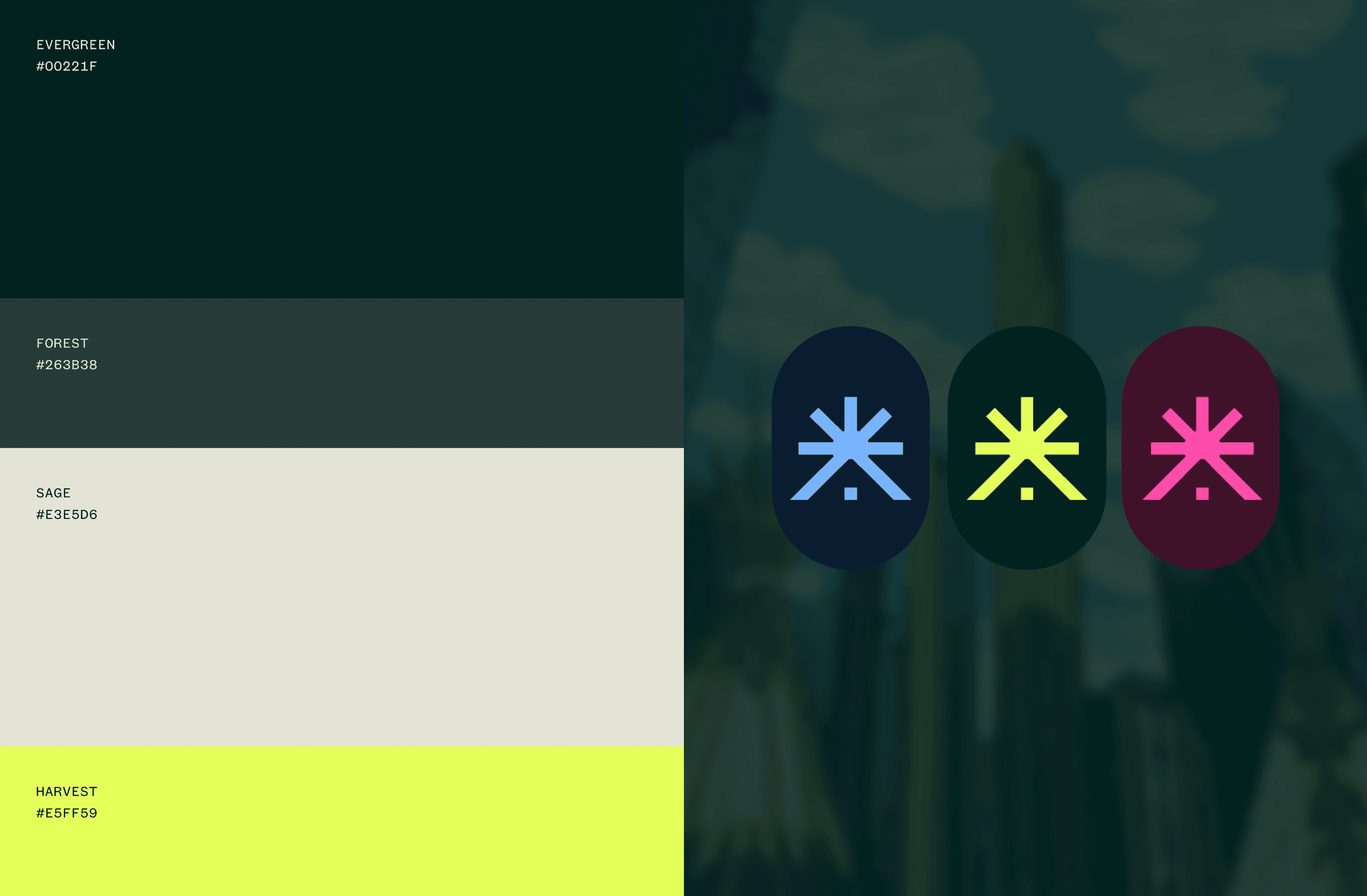 Stylish conference name badges for speakers and staff with vibrant design elements.