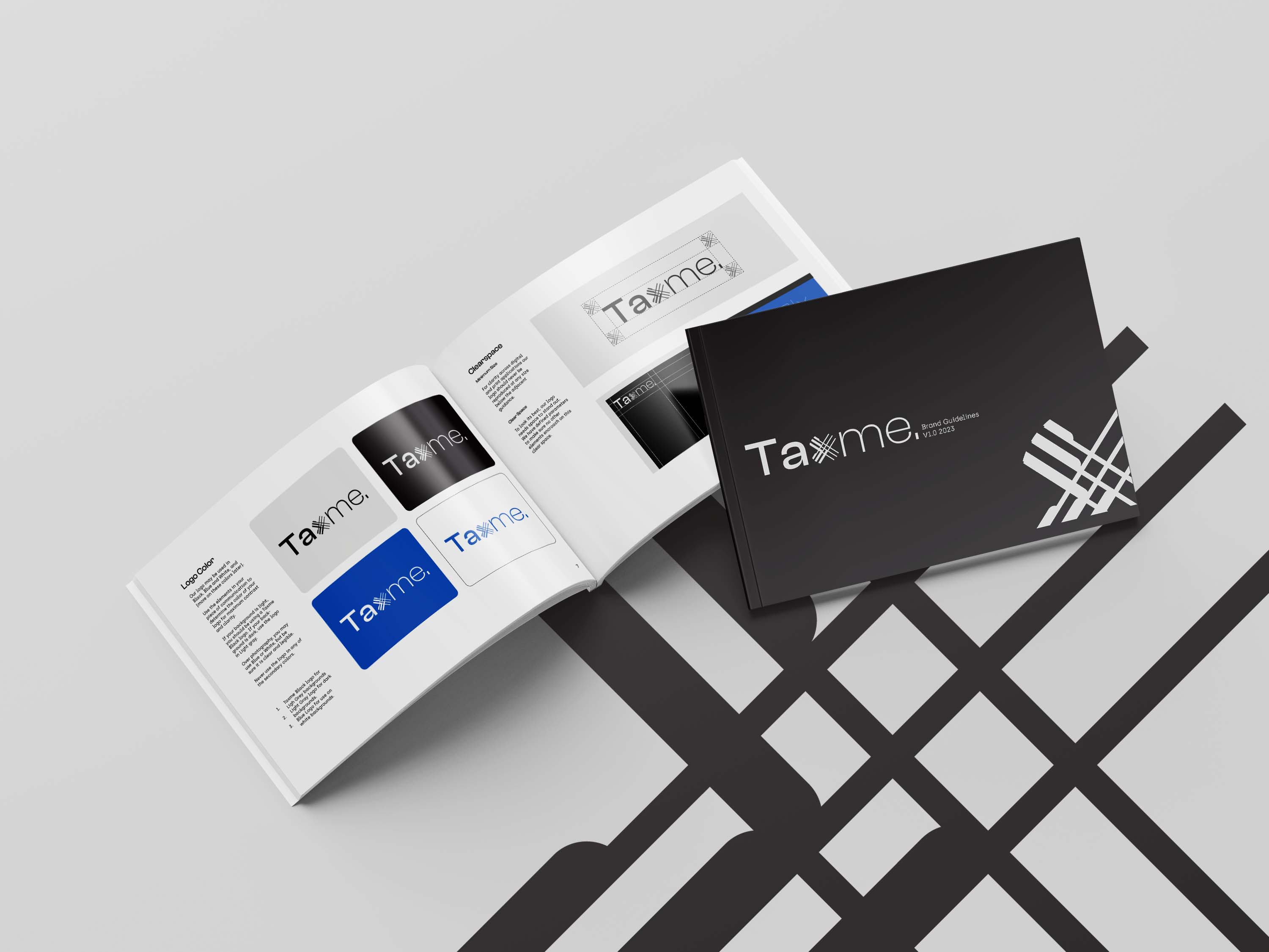 a red and blue abstract painting