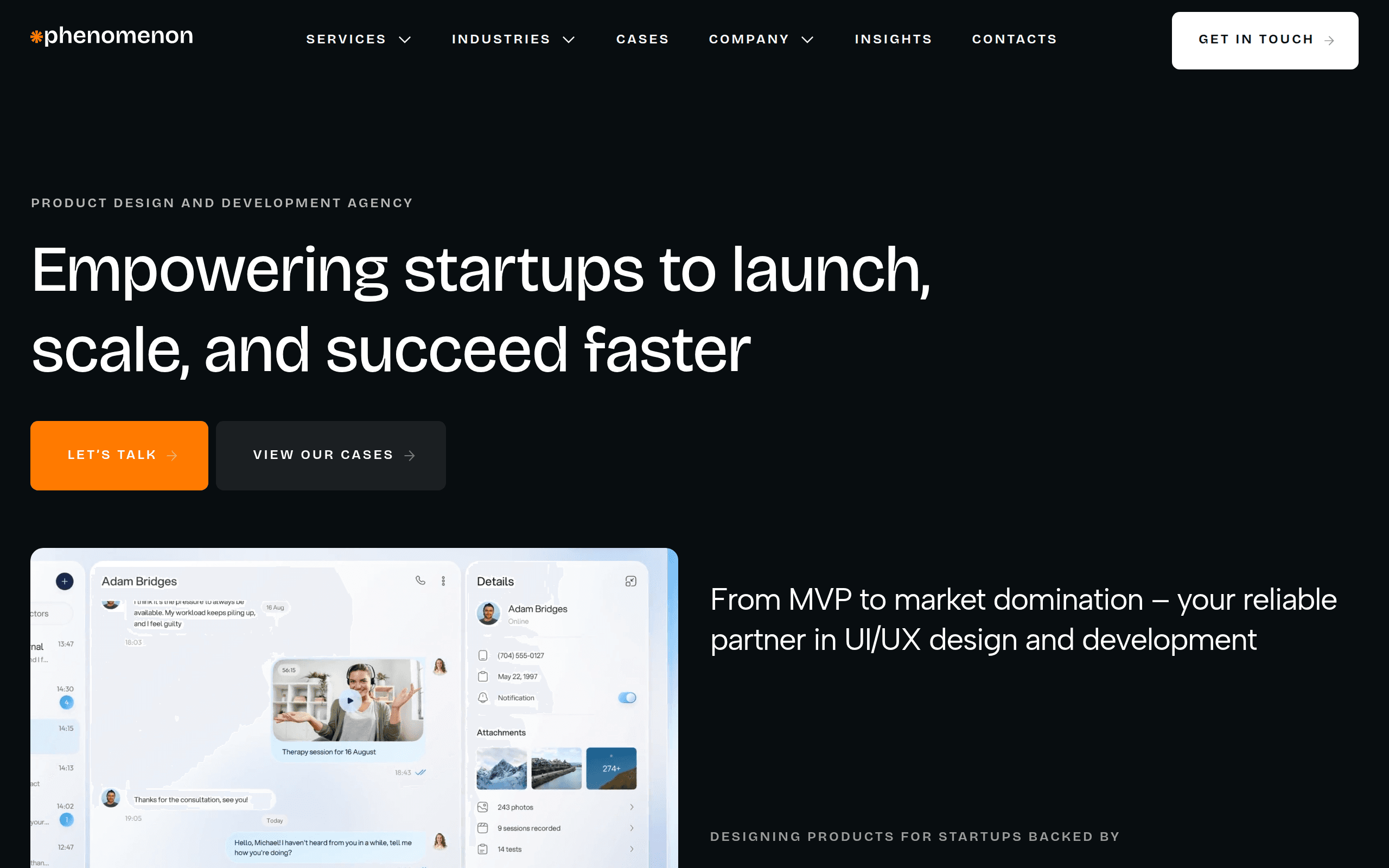 Phenomenon Studio Screenshot