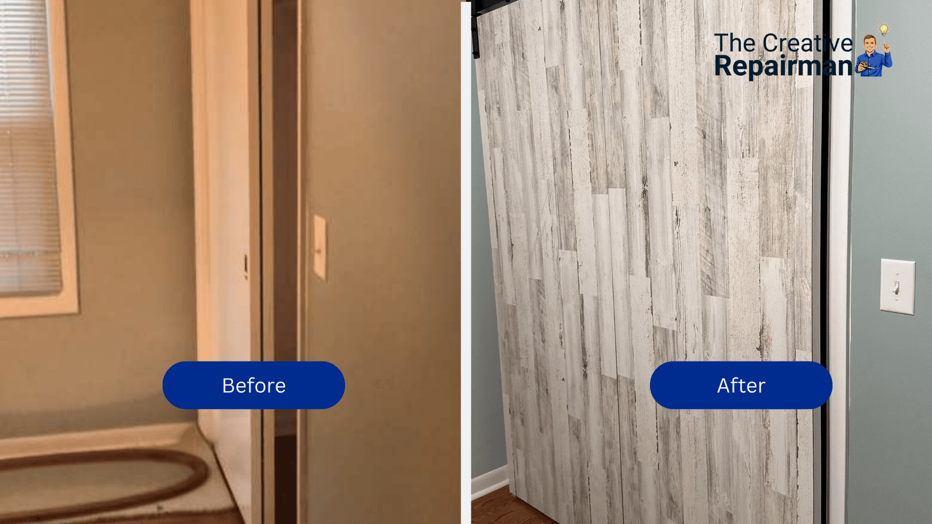 closet upgrade before and after