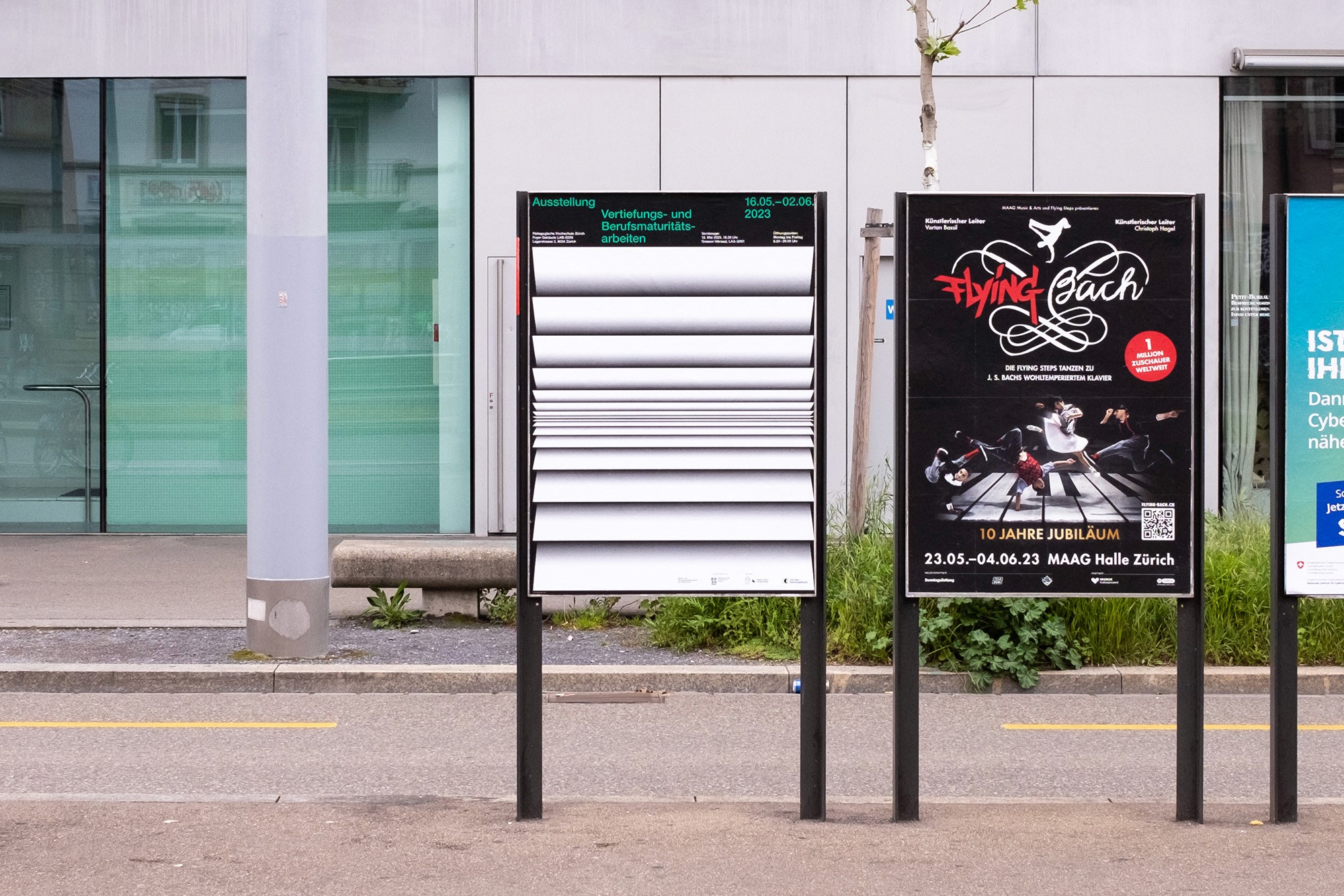 Samuel Bütler Ausstellung VA- und BMA Plakatdesign