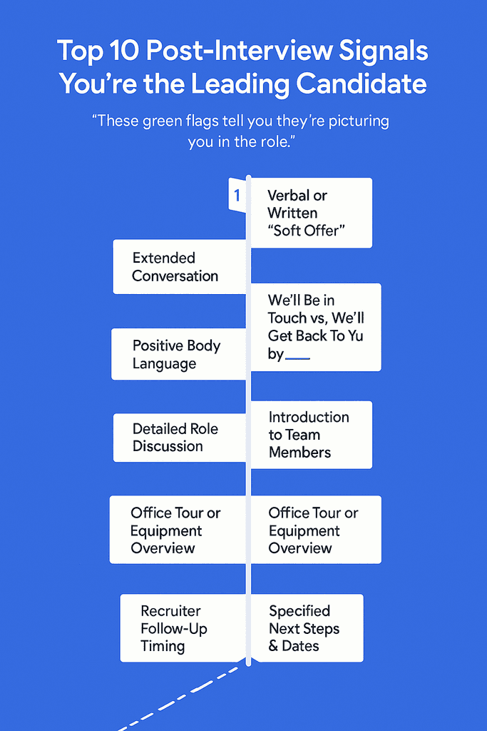 10 Unmistakable Signs You Will Get The Job After Interview Interview